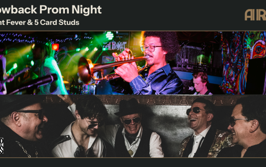 Milwaukee Throwback Prom Night w/ Night Fever & 5 Card Studs